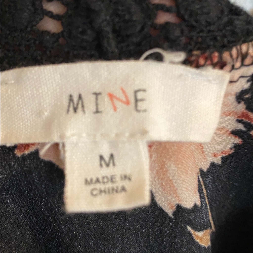 Mine Black Floral - Picture 2 of 2